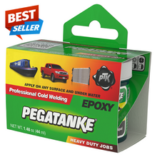 Load image into Gallery viewer, PEGATANKE - Black 2 Part Epoxy Resin, Professional Cold Weld Adhesive, 44ml
